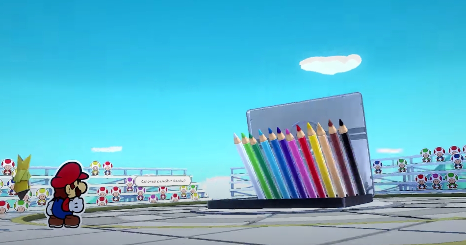 WATCH New Gameplay Video Of Paper Mario The Origami King