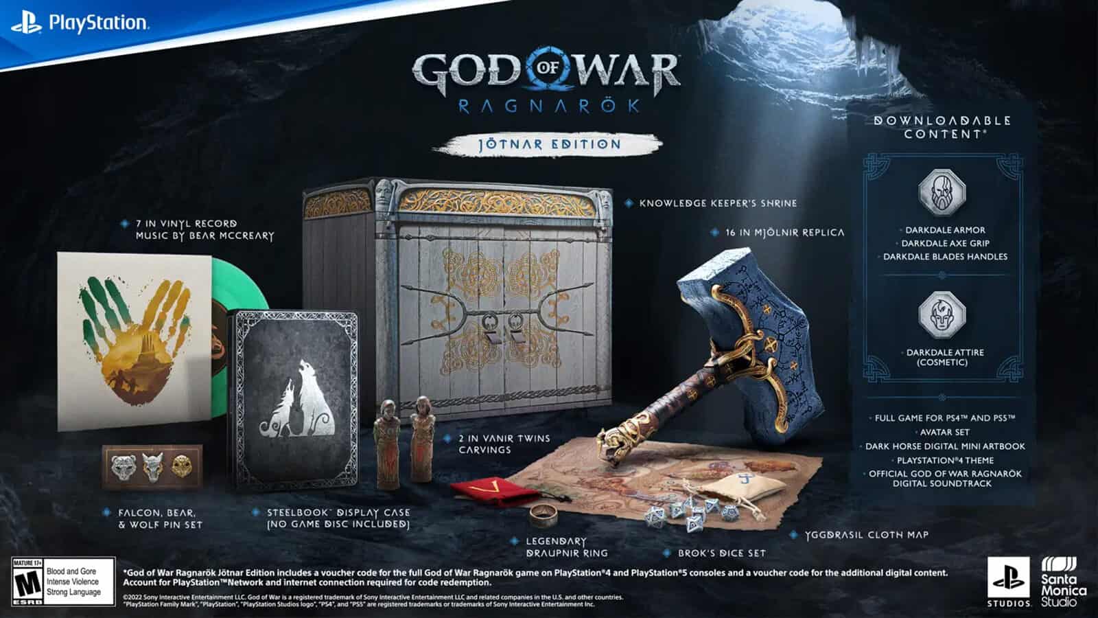 God Of War Ragnarok Jotnar Edition